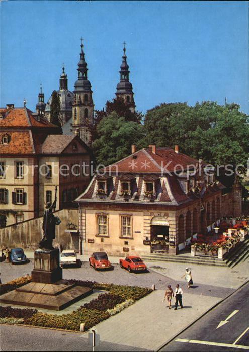 Fulda Bonifatius Denkmal Hauptwache Dom