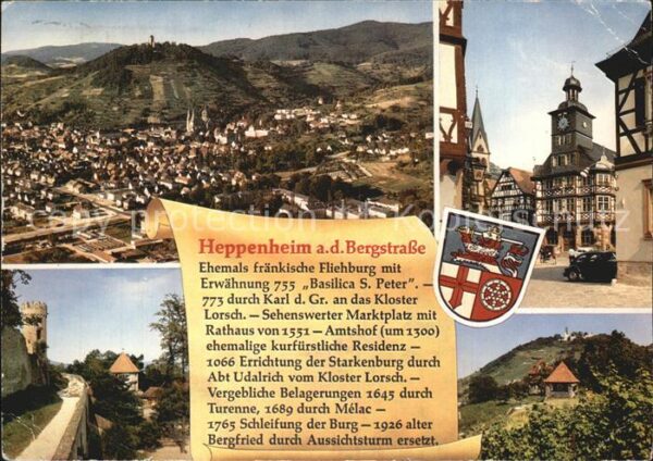 Heppenheim Bergstrasse Panoramen
