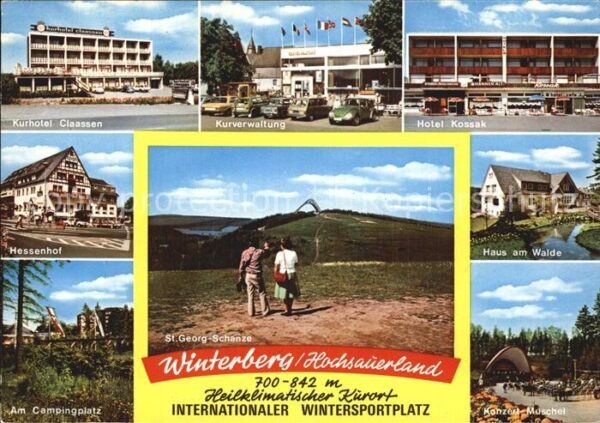 Winterberg Hochsauerland Campingplatz Kurhotel Claassen Hessenho