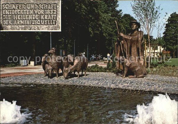 Bad Lippspringe Schäferdenkmal Kurpark Eingang