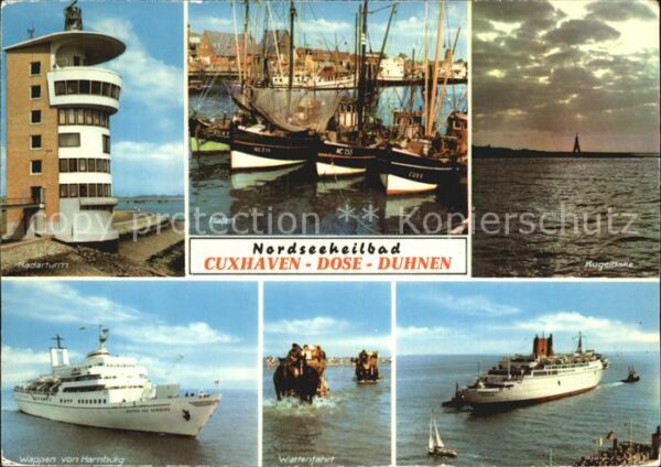Cuxhaven Nordseebad Dose Duhnen Wappen von Hamburg Wartenfa