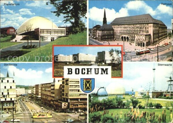 Bochum Planetarium Rathaus Stadtmitte Sternwar
