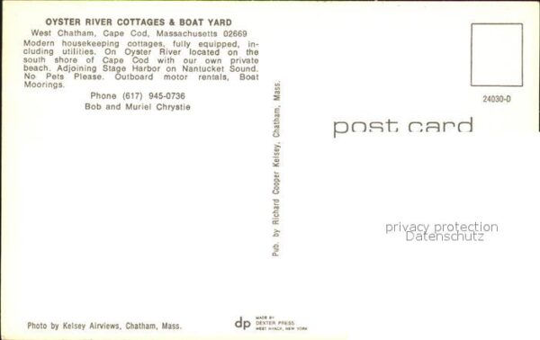 West Chatham Oyster River Cottages Bootshafen – Bild 2