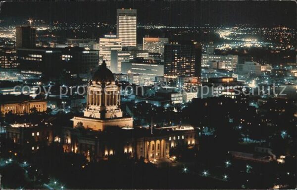 Winnipeg Nachtaufnahme