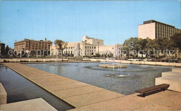 Manitoba Winnipeg Skyline