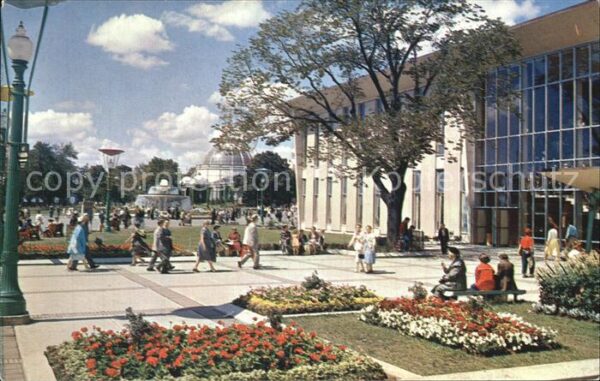 Toronto Canada Queen Elizabeth Building and Gardens