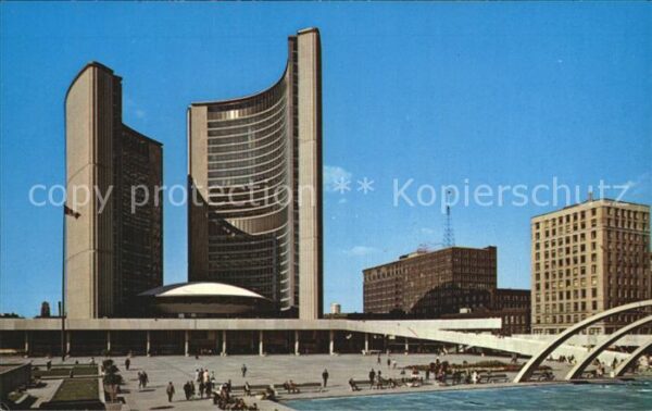 Toronto Canada New City Hall Nathan Phillips Square