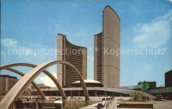 Toronto Canada Nathan Phillips Square New City Hall