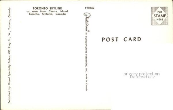 Toronto Canada Skyline – Bild 2