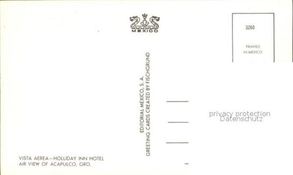 Acapulco Hotel Holiday Inn Luftbild – Bild 2