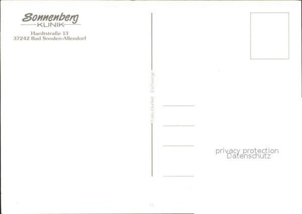 Bad Sooden-Allendorf Sonnenberg Klinik – Bild 2