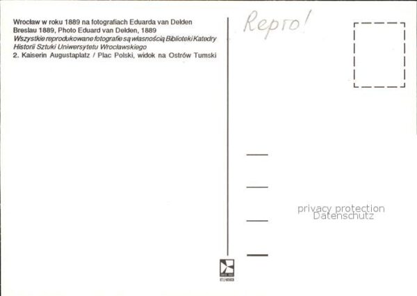 Wroclaw Kaiserin Augustaplatz – Bild 2