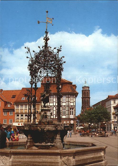 Goettingen Niedersachsen Gänselieselbrunnen