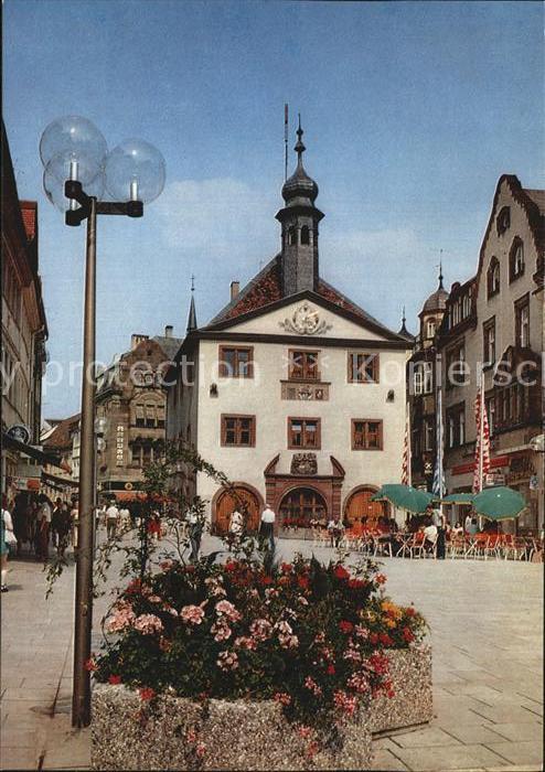 Bad Kissingen Marktplatz Rathaus