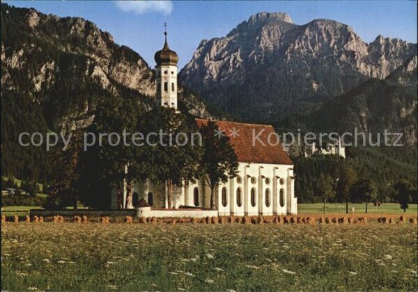Schwangau Sankt Coloman Kirche Säuling Königsschl