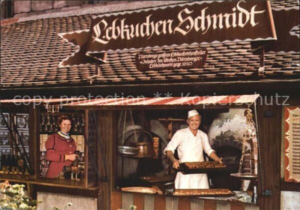 Nuernberg Handwerkerhof Alt Nürnberg Lebkuchen Sc