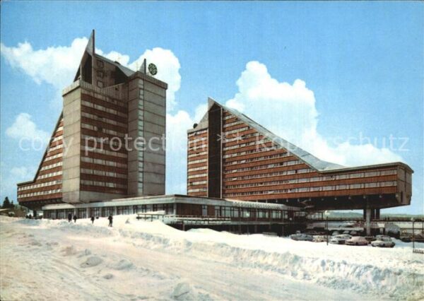 Oberhof Thueringen Wintersportplatz Interhotel Panorama