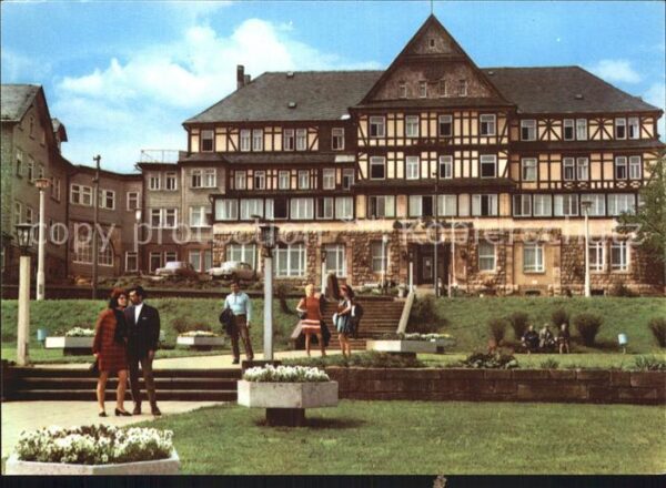 Oberhof Thueringen Hotel Ernst Thälmann Haus
