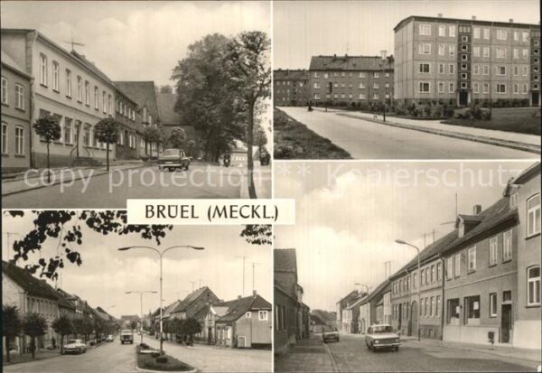 Brueel Mecklenburg Vorpommern Spiegelberg Markt Feldstraße