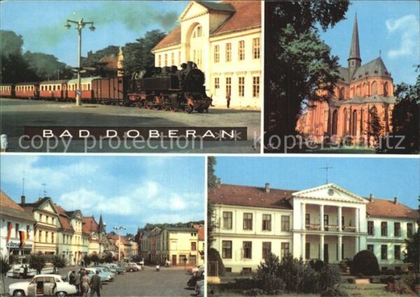 Doberan Bad Bäderbahn Markt Klosterkirche Moorbad