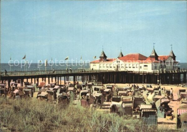 Ahlbeck Ostseebad Strand Seebrücke