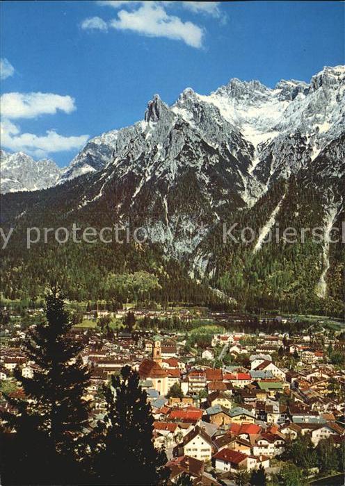 Mittenwald Bayern Karwendelgebirge