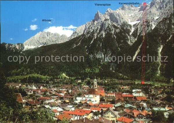 Mittenwald Bayern Karwendelgebirge