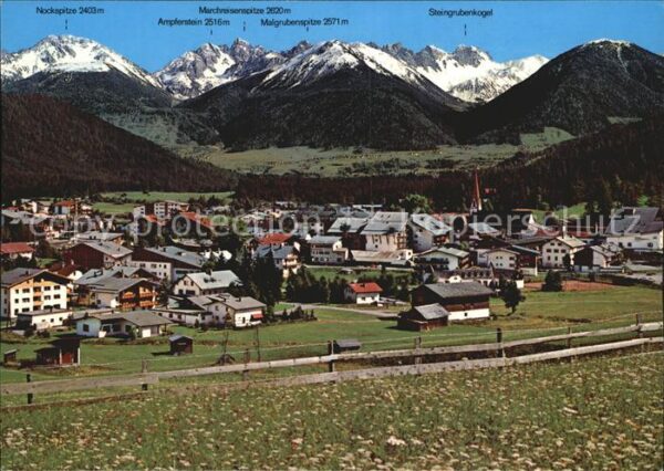 Seefeld Tirol Panorama Kalkkögel