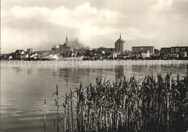 Rostock Blick zur Stadt