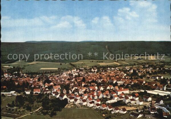 Beerfelden Odenwald Luftaufnahme