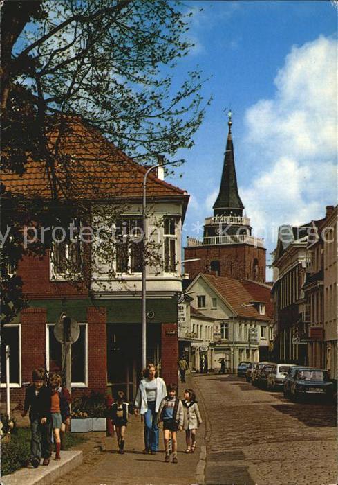 Aurich Ostfriesland Burgstraße Lambertikirche