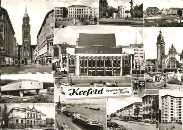 Krefeld Seidenstadt Stadtansichten