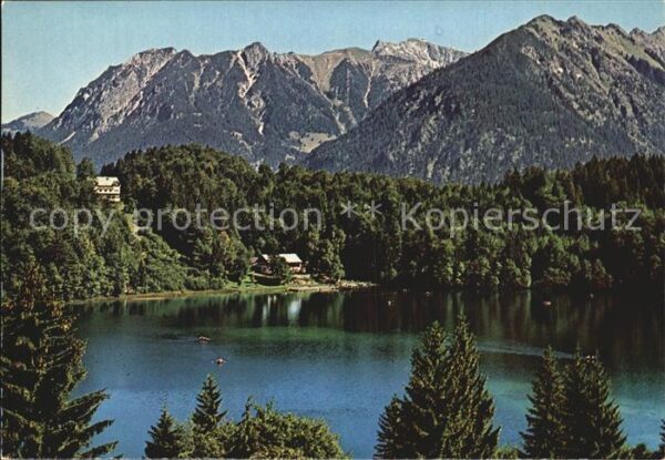 Oberstdorf Freibergsee Rubihorn Nebelhorn