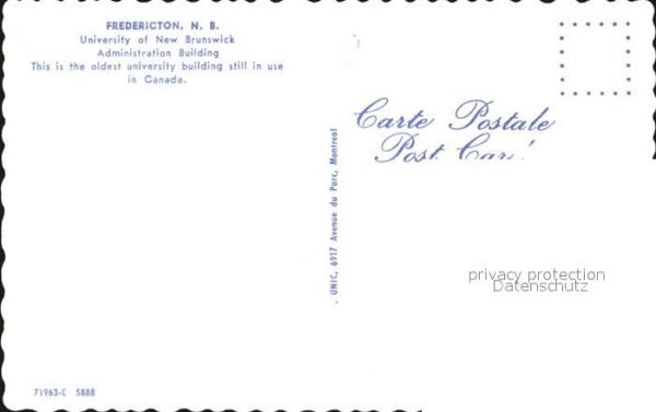 Fredericton Universität – Bild 2