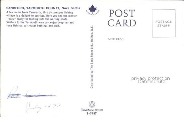 Nova Scotia Sandford Yarmouth County – Bild 2