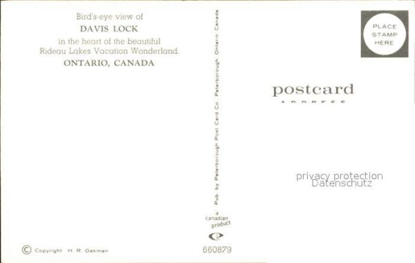 Ontario Canada Davis Lock – Bild 2