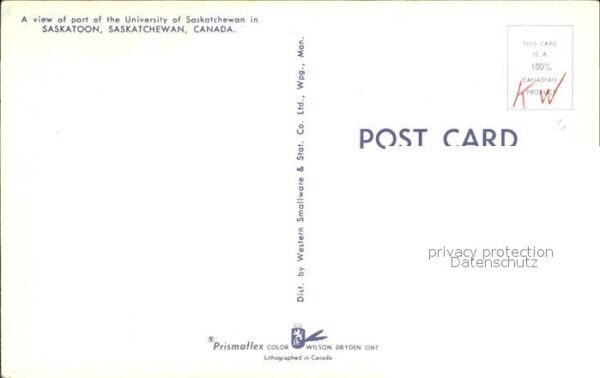 Saskatchewan Saskatoon Universität – Bild 2