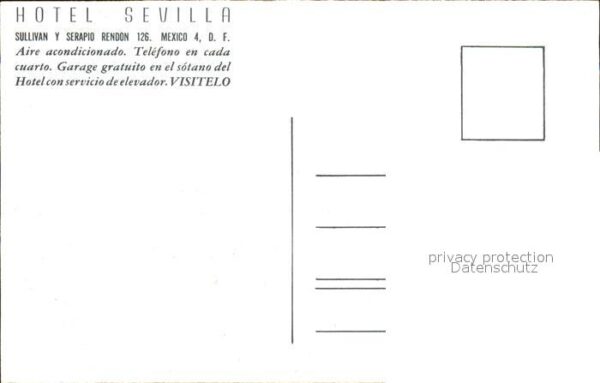 Mexico City Hotel Sevilla – Bild 2