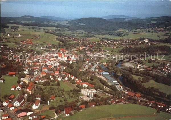 Viechtach Bayerischer Wald Luftaufnahme