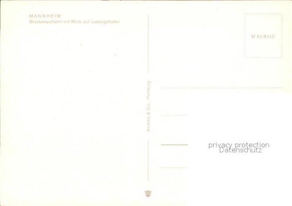 Mannheim Brückenauffahrt Ludwigshafen – Bild 2