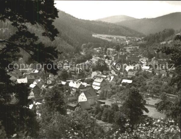 Sitzendorf Thueringen Panorama