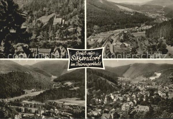 Sitzendorf Thueringen Panoramen