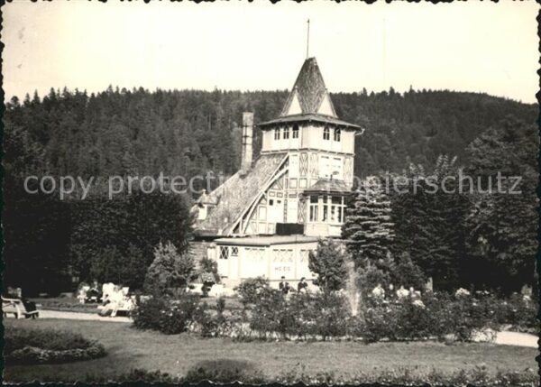 Schwarzburg Thueringer Wald Kurgarten Hotel Schwarzaburg