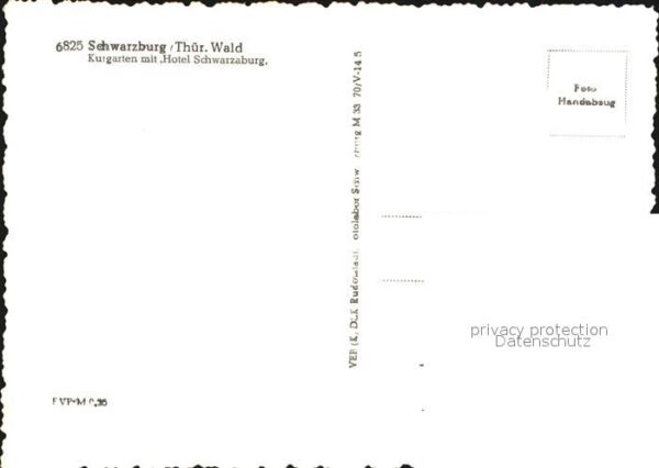 Schwarzburg Thueringer Wald Kurgarten Hotel Schwarzaburg – Bild 2