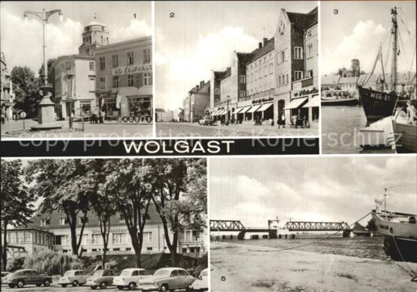 Wolgast Mecklenburg-Vorpommern Platz der Jugend Ernst Thälmann Platz H