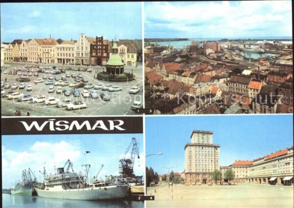 Wismar Mecklenburg Markt ?berseehafen Wendorf Platz des Fr