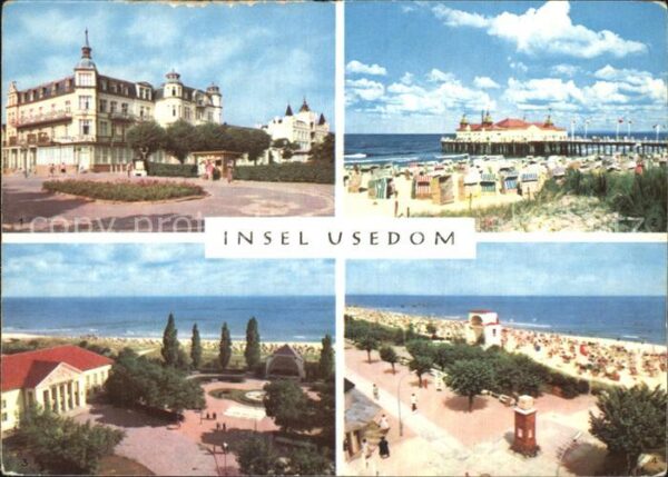 Usedom Zinnowitz FDGB Heim Glück auf Ahlbeck S