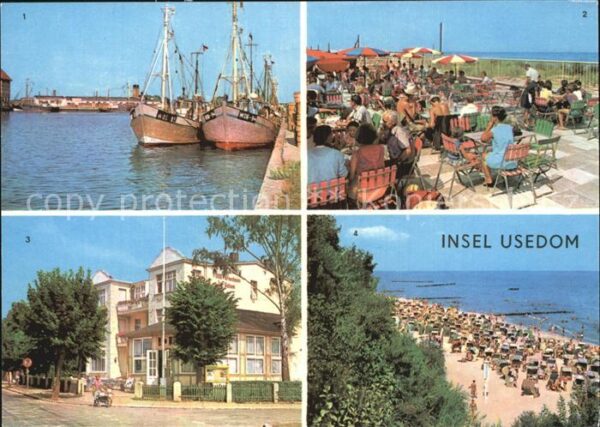 Usedom Karlshagen Fischerhafen Trassenheide St