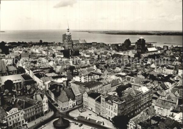 Stralsund Mecklenburg Vorpommern Luftaufnahme