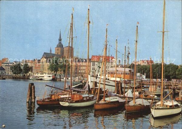 Stralsund Mecklenburg Vorpommern Hafen